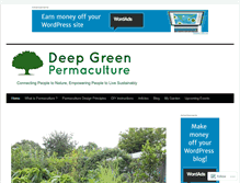 Tablet Screenshot of deepgreenpermaculture.com